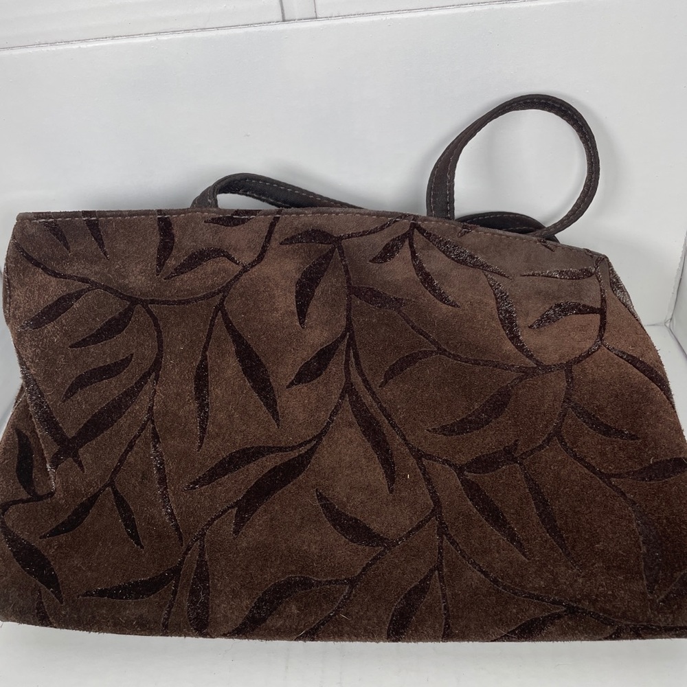 Maxx new york Suede handbag